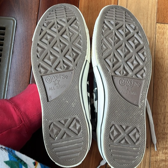 Custom Cow Print Converse High Tops - Picture 11 of 11